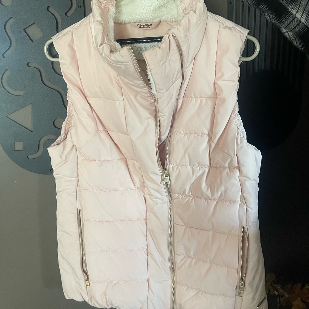 Pink Calvin Klein vest
